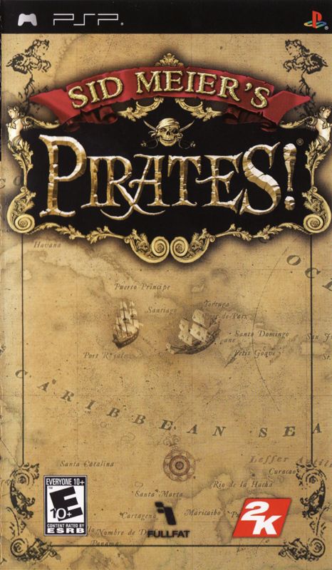 Sid Meiers Pirates Live the Life box art for PSP